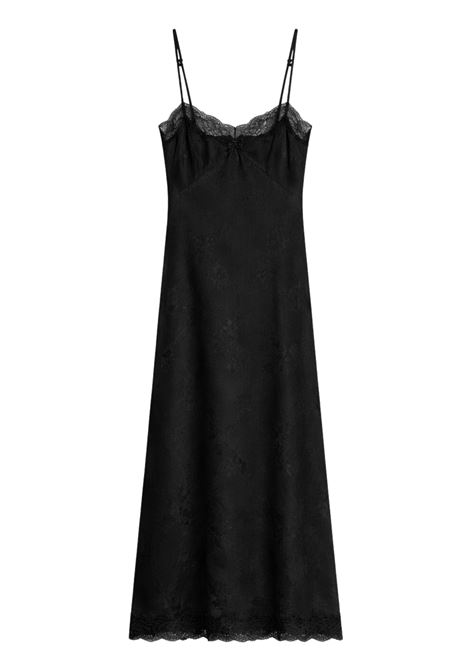 Vanessa Bruno abito lungo Givre in satin jacquard con spalline regolabili Vanessa Bruno | Vestiti | 6EVA07-V08842999